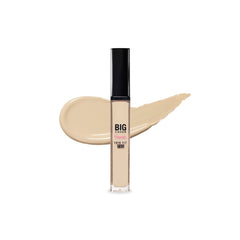 Imagem de ETUDE HOUSE Big Cover Skin Fit Concealer PRO, com alta cobertura e longa duração. Este corretivo é ideal para disfarçar manchas, olheiras e imperfeições, deixando a pele com acabamento impecável e natural. Fácil de aplicar, perfeito para retoques ao longo do dia.