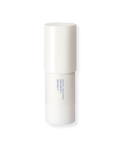 Imagem do LANEIGE Cream Skin Cerapeptide Refiner, formulado com ceramidas e peptídeos, que hidrata profundamente e fortalece a barreira da pele. Ideal para todos os tipos de pele, proporcionando suavidade e proteção duradoura. Um refiner que nutre e protege, deixando a pele macia e saudável.