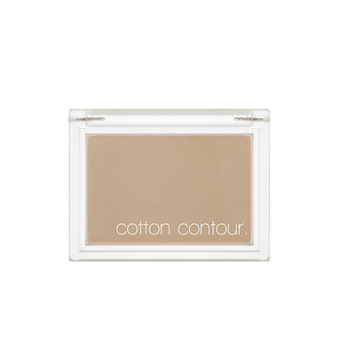 Imagem do MISSHA Cotton Contour, com textura suave e leve, que proporciona uma definição natural ao rosto. Ideal para todos os tipos de pele, esse produto oferece um contorno delicado e fácil de aplicar, garantindo um acabamento impecável e sem esforço, para realçar seus traços com naturalidade.