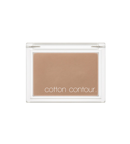 Imagem do MISSHA Cotton Contour, com textura suave e leve, que proporciona uma definição natural ao rosto. Ideal para todos os tipos de pele, esse produto oferece um contorno delicado e fácil de aplicar, garantindo um acabamento impecável e sem esforço, para realçar seus traços com naturalidade.