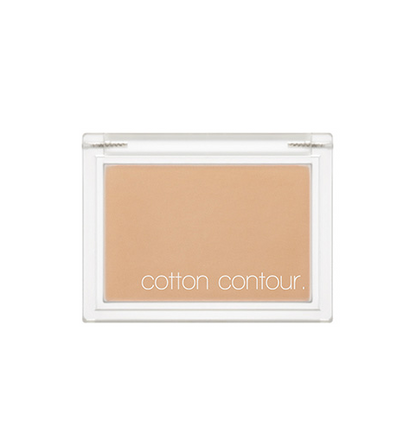 Imagem do MISSHA Cotton Contour, com textura suave e leve, que proporciona uma definição natural ao rosto. Ideal para todos os tipos de pele, esse produto oferece um contorno delicado e fácil de aplicar, garantindo um acabamento impecável e sem esforço, para realçar seus traços com naturalidade.