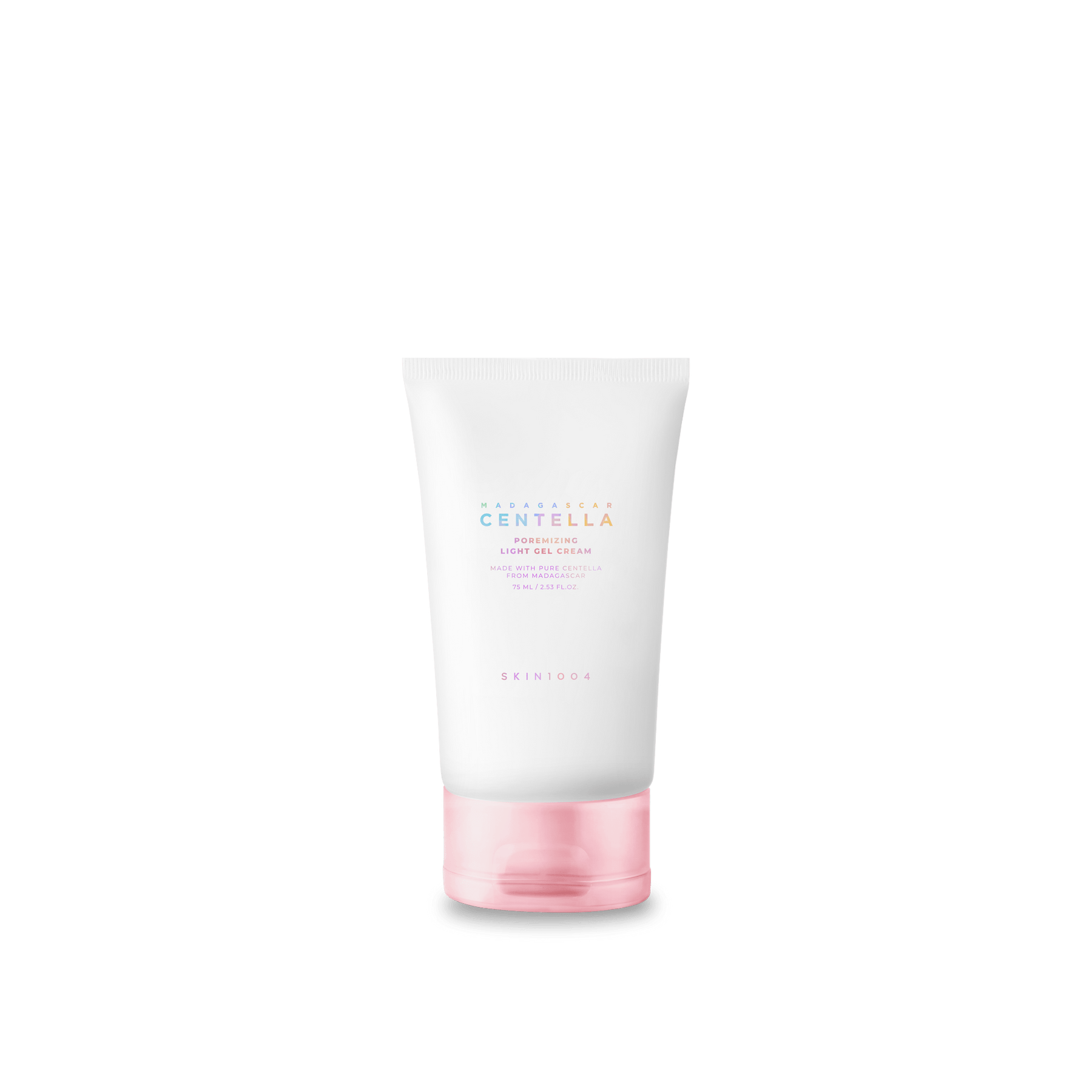 Imagem do SKIN1004 Poremizing Light Gel Cream, que oferece hidratação leve e ajuda a controlar os poros dilatados, equilibrando a oleosidade e deixando a pele fresca e suave. Ideal para peles oleosas e mistas, proporcionando uma pele equilibrada e com sensação leve ao longo do dia.